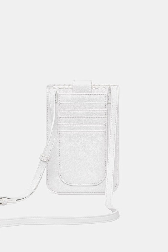 Akcesoria Valentino Bags pokrowiec na telefon damski z imitacji skóry ALEKSANDRA VPS9W982 biały
