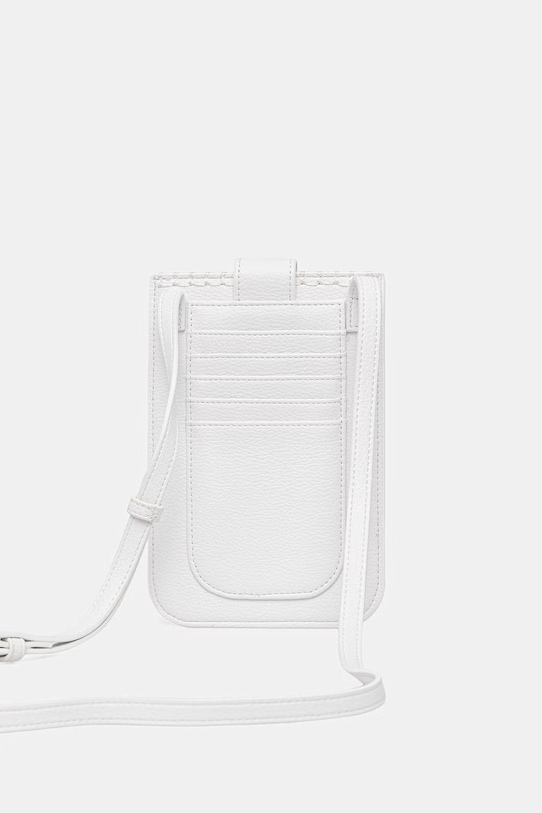 Akcesoria Valentino Bags pokrowiec na telefon damski z imitacji skóry ALEKSANDRA VPS9W982 biały