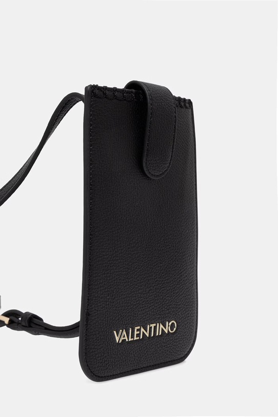 Valentino Bags pokrowiec na telefon damski z imitacji skóry ALEKSANDRA VPS9W982 czarny SS26