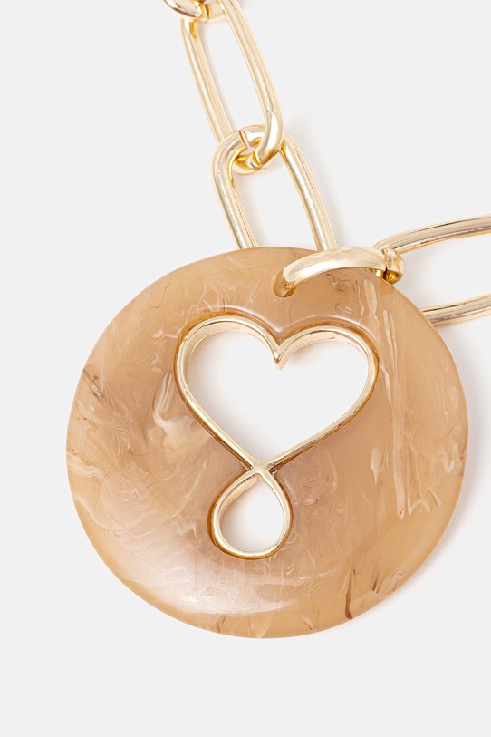 Lola Casademunt naszyjnik damski metalowy LS2603027 złoty SS26