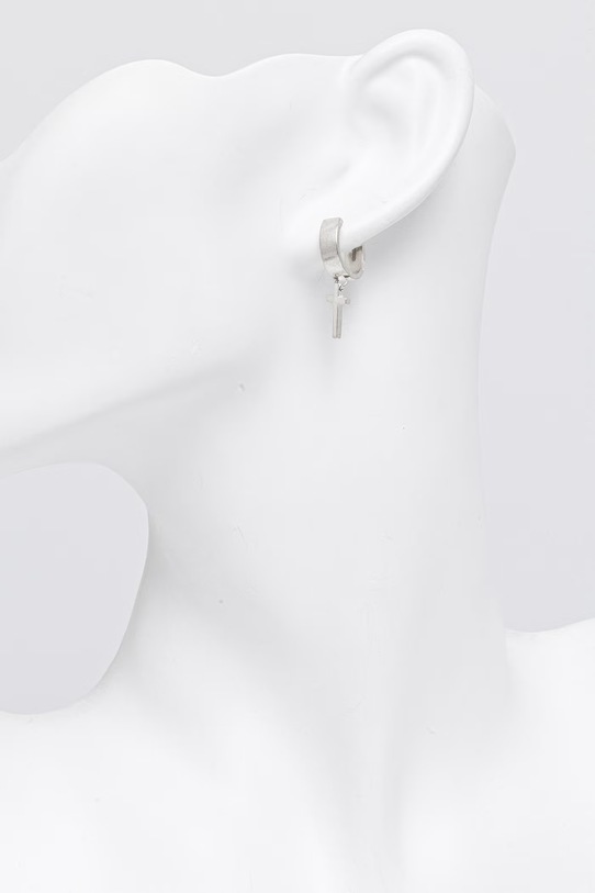 Akcesoria AllSaints kolczyk damski srebrny 37562094SLV041 srebrny