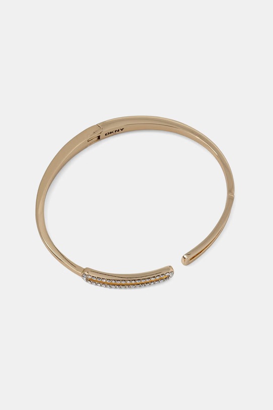 DKNY bransoletka damska metalowa złoty 04B00358