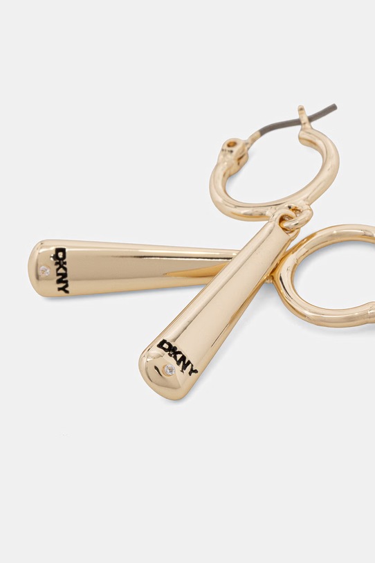 DKNY kolczyki damskie metalowe 04G00915 złoty SS26