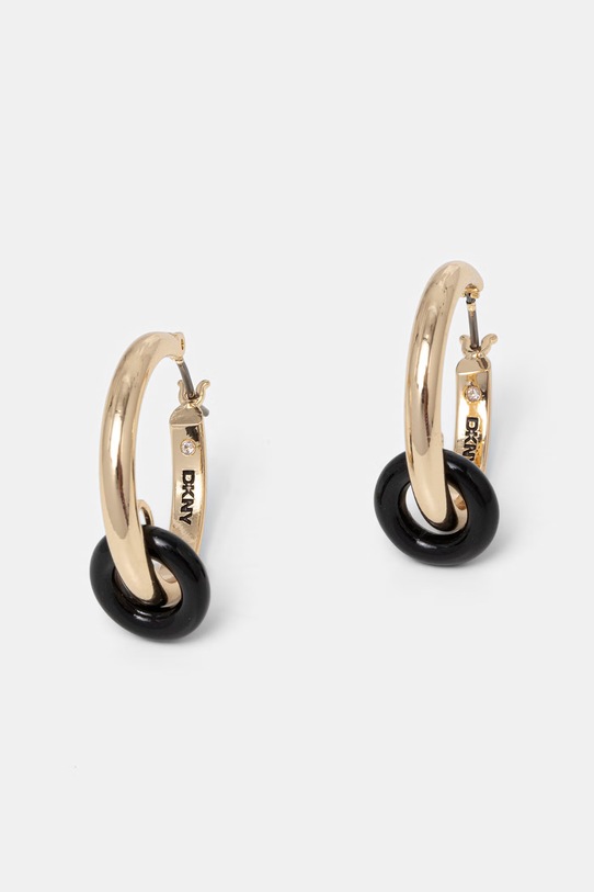 DKNY kolczyki damskie metalowe złoty 04G00921