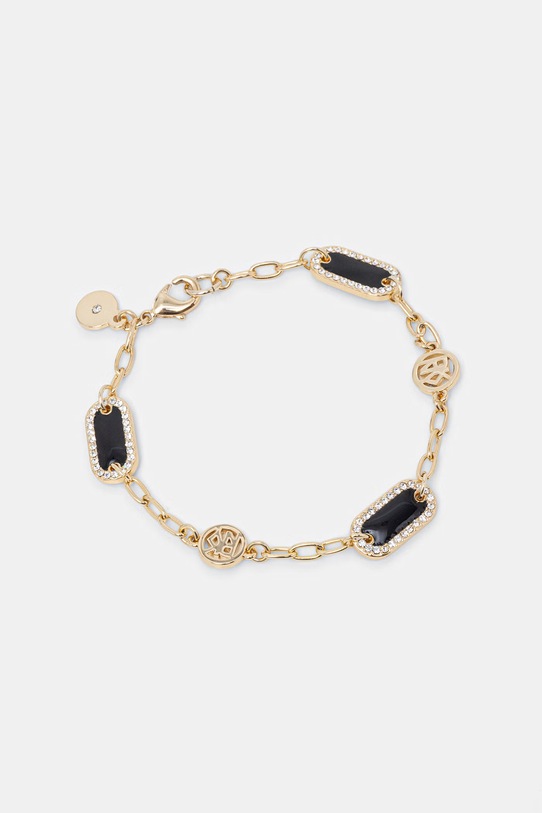 DKNY bransoletka damska metalowa złoty 04B00360