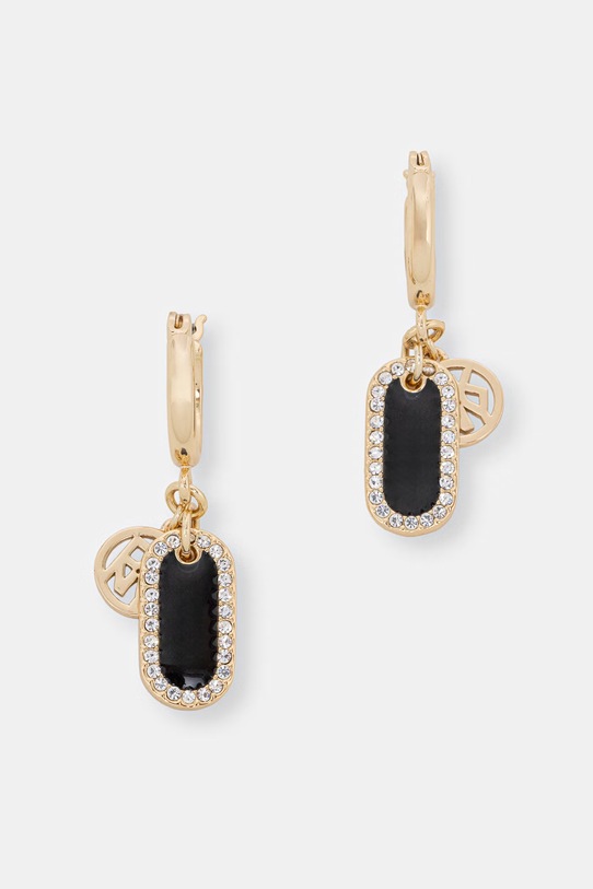 DKNY kolczyki damskie metalowe złoty 04G00914