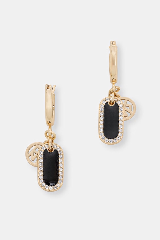 DKNY kolczyki damskie metalowe złoty 04G00914