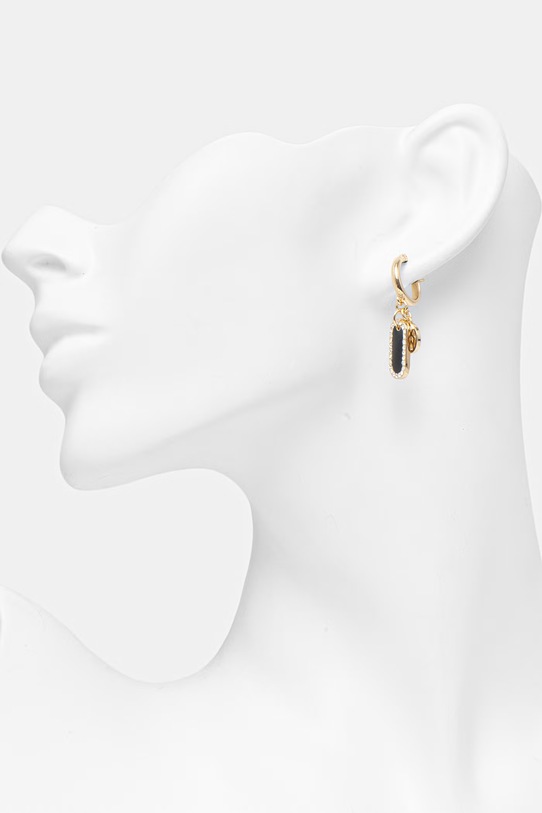 Doplnky DKNY dámske kovové náušnice 04G00914 zlatá