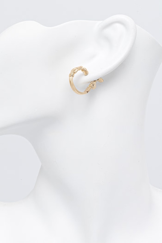 Akcesoria Lauren Ralph Lauren klipsy damskie metalowe 14C00110 złoty