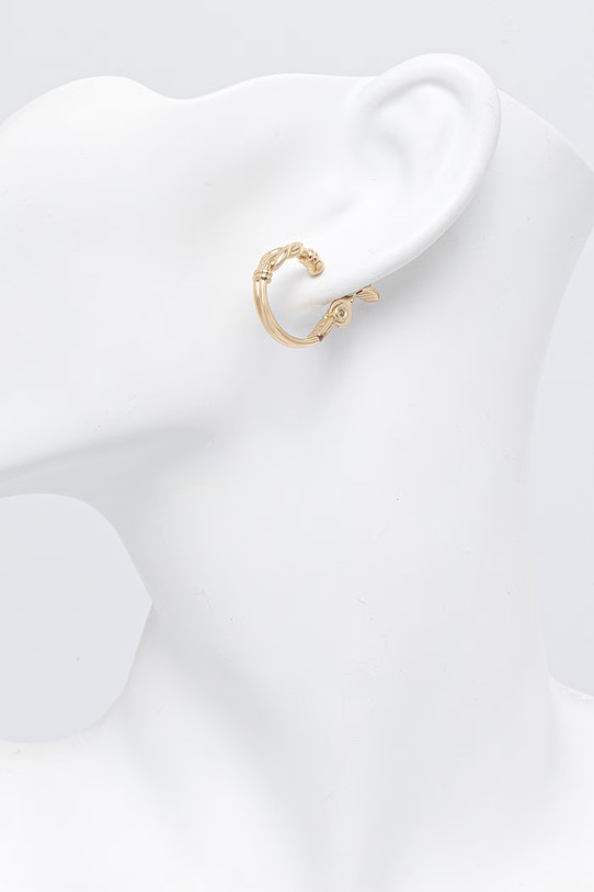 Akcesoria Lauren Ralph Lauren klipsy damskie metalowe 14C00110 złoty