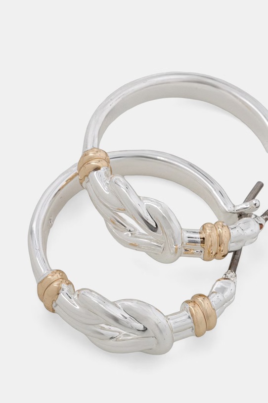 Lauren Ralph Lauren kolczyki damskie metalowe 14G01422 srebrny SS26