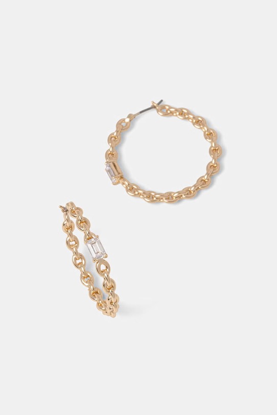 Lauren Ralph Lauren náušnice dámské z kovu zlatá 14G01426