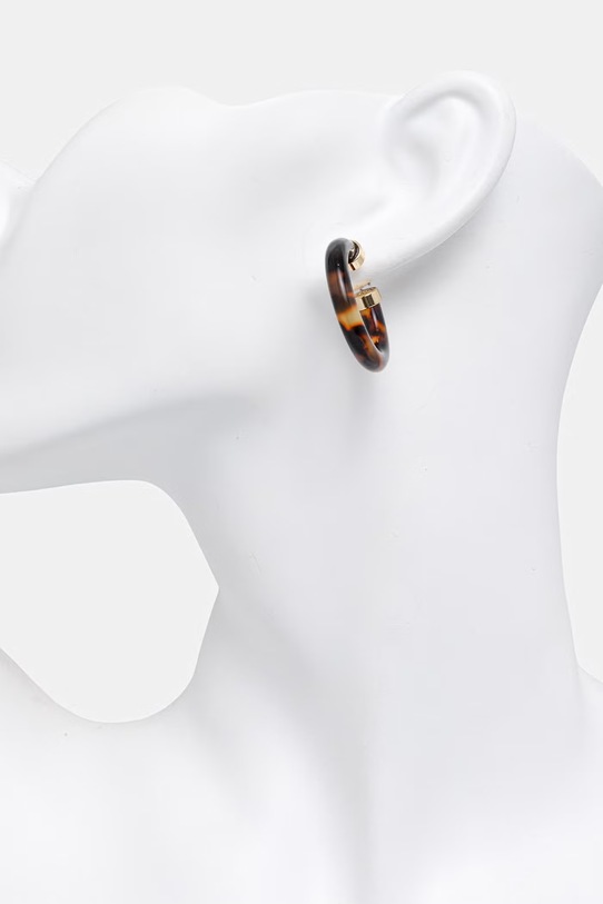 Akcesoria Lauren Ralph Lauren kolczyki damskie 14G01425 brązowy