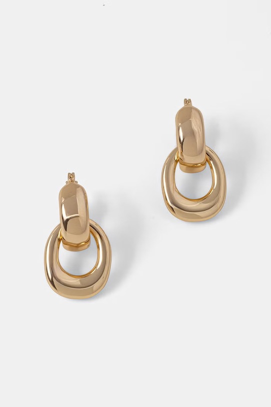 Lauren Ralph Lauren kolczyki damskie metalowe złoty 14G01434