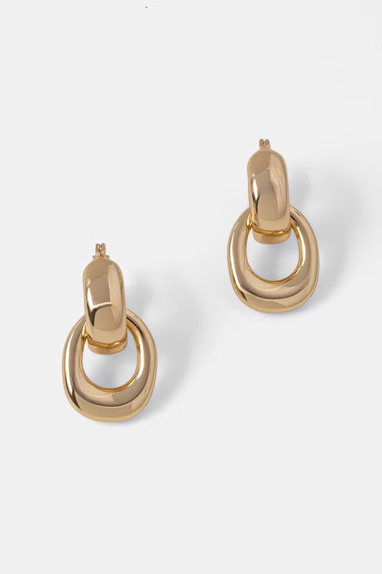 Lauren Ralph Lauren kolczyki damskie metalowe złoty 14G01434