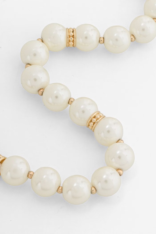 Lauren Ralph Lauren bransoletka damska 14B00687 biały SS26