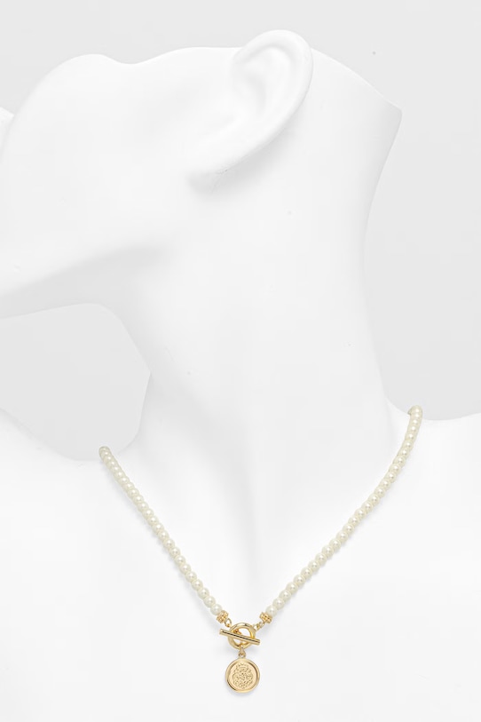 Lauren Ralph Lauren naszyjnik damski 14N00798 biały SS26