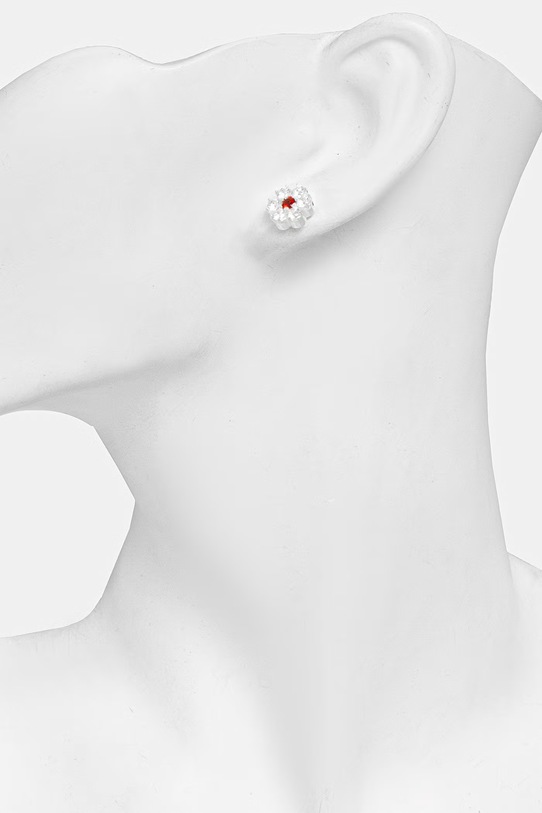 Akcesoria HATTON LABS DAISY EARRING kolczyki srebrne HL.S5.650.17.O/S srebrny