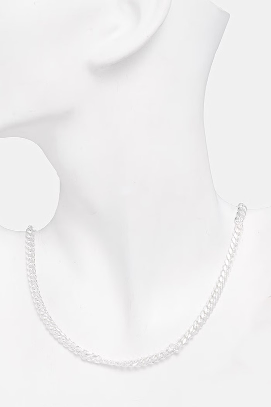 Doplňky HATTON LABS MIAMI CUBAN CHAIN M řetízek stříbrný dámský HL.W4.382.SL.S18 stříbrná