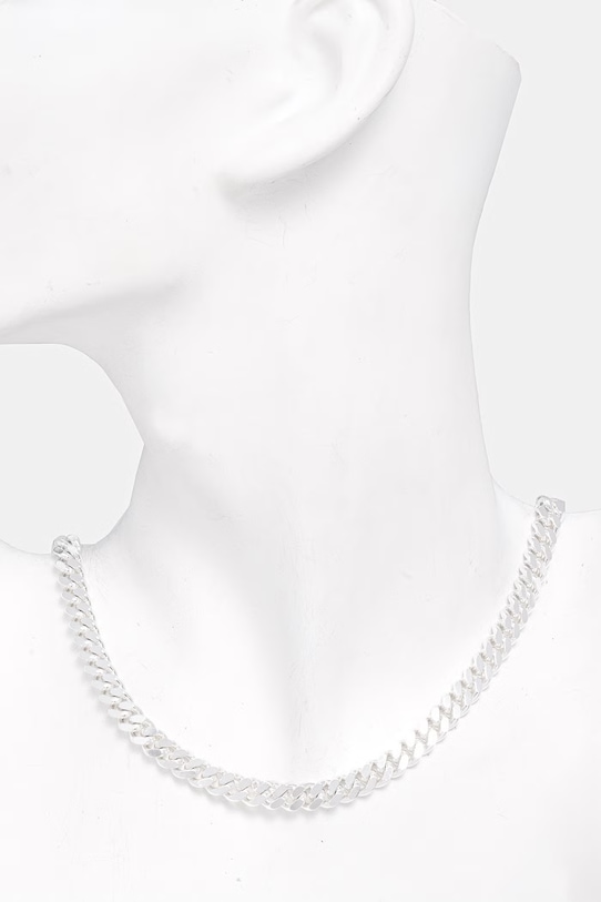 Doplňky HATTON LABS CLASSIC CUBAN CHAIN L dámský stříbrný řetízek HL.W4.385.SL.S20 stříbrná