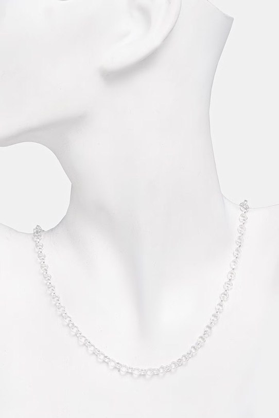 Doplňky HATTON LABS DIAMOND CUT BELCHER CHAIN M řetízek stříbrný dámský HL.W4.396.SL.S18 stříbrná