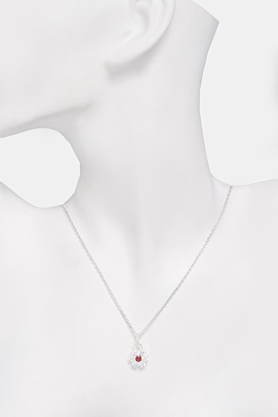 Dodaci HATTON LABS DAISY PENDANT srebrna ogrlica za žene HL.S5.169.17.S20 srebrna