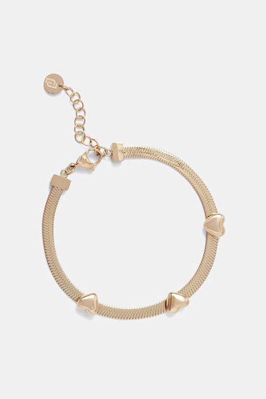 Liu Jo zapestnica ženska kovinska brez kamna LJ3187 zlata SS26