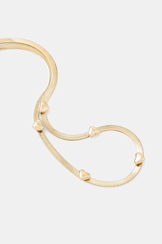 Liu Jo naszyjnik damski metalowy LJ3189 złoty SS26