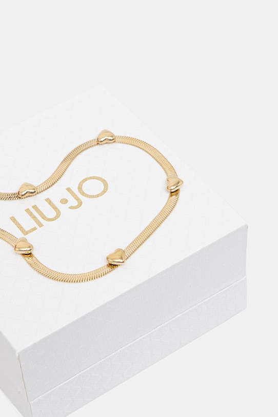 Doplňky Liu Jo řetízek dámský kovový LJ3189 zlatá