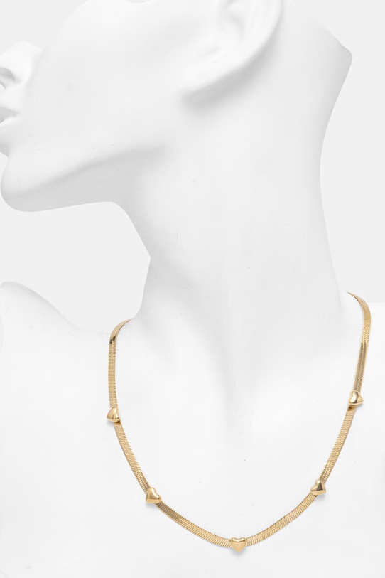 Liu Jo naszyjnik damski metalowy złoty LJ3189