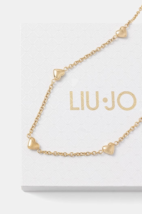 Doplnky Liu Jo náhrdelník dámsky kovový LJ3194 zlatá