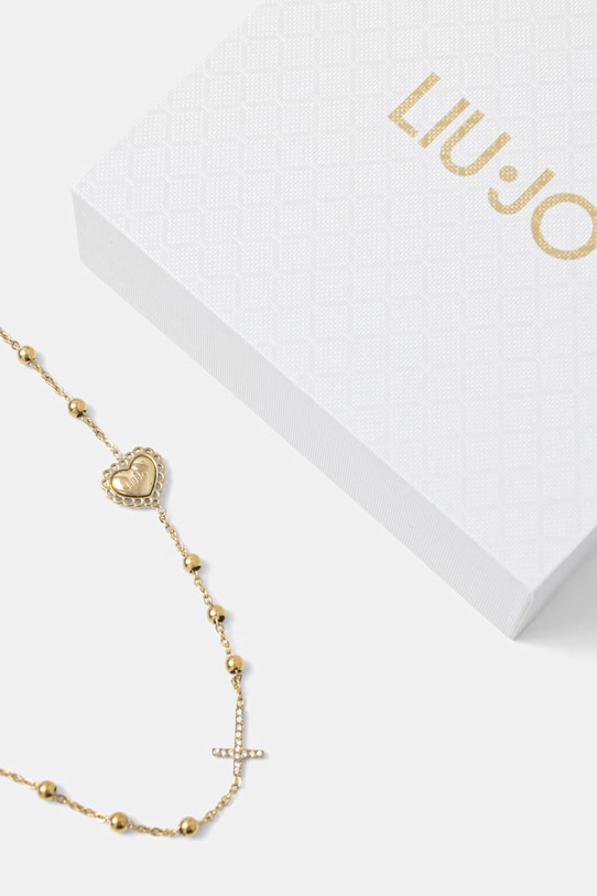 Akcesoria Liu Jo bransoletka damska metalowa LJ3202 złoty