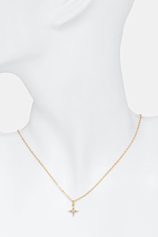 Akcesoria Aldo naszyjnik damski cyrkoniowy MAXINNA MAXINNA.972 złoty