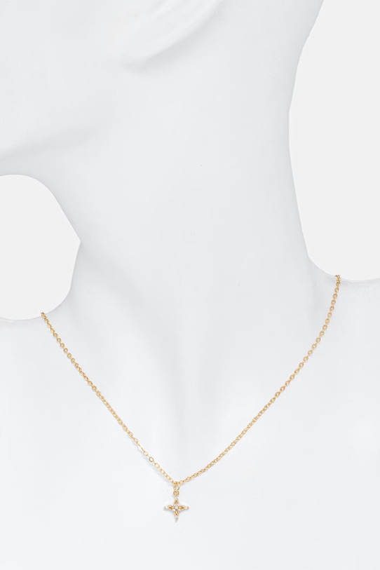 Akcesoria Aldo naszyjnik damski cyrkoniowy MAXINNA MAXINNA.972 złoty