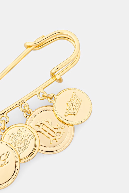 Lauren Ralph Lauren broszka damska metalowa SPRING 26 PINS 14P00066 złoty SS26