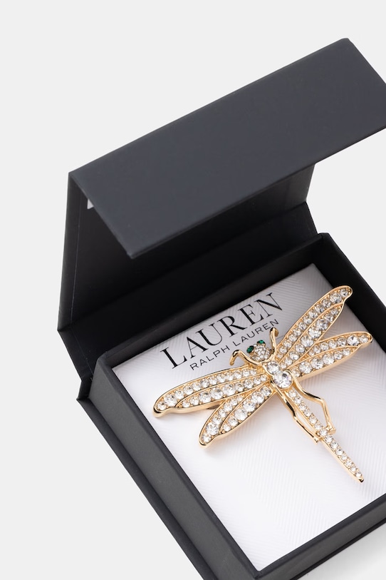 Doplnky Lauren Ralph Lauren brošňa dámska SPRING 26 PINS 14P00065 zlatá