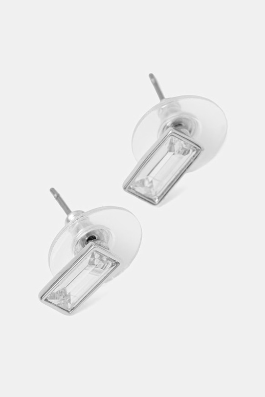 Lauren Ralph Lauren uhani ženski iz kovine s kubičnim cirkonijem ELYSE 14G01438 srebrna SS26