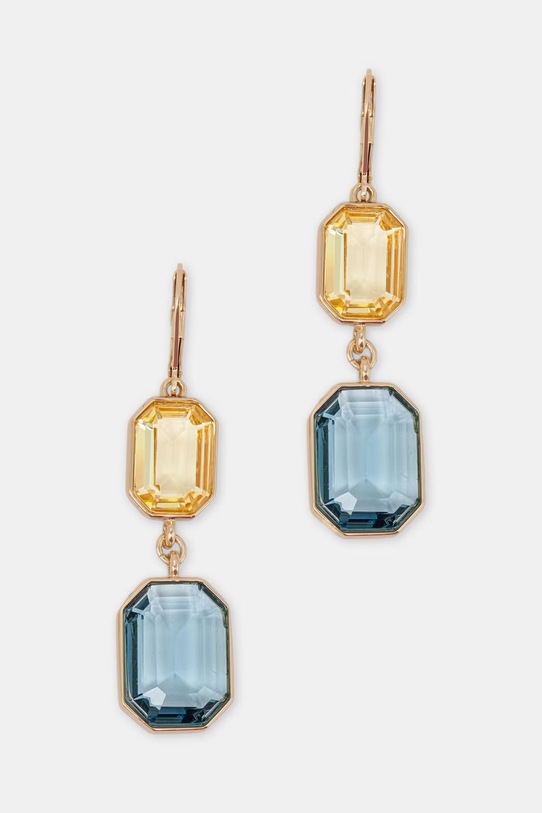 Lauren Ralph Lauren náušnice dámske kovové POSEY zlatá 14G01457