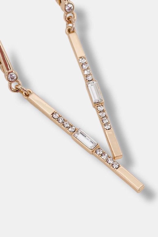 DKNY σκουλαρίκια γυναικεία από μέταλλο JUNA 04G00936 χρυσαφί SS26