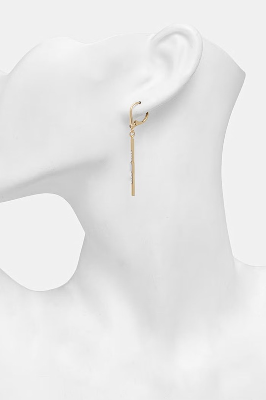 Αξεσουάρ DKNY σκουλαρίκια γυναικεία από μέταλλο JUNA 04G00936 χρυσαφί