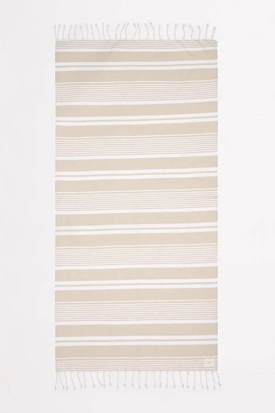 Seafolly ręcznik plażowy Turkish 71689.TL beżowy