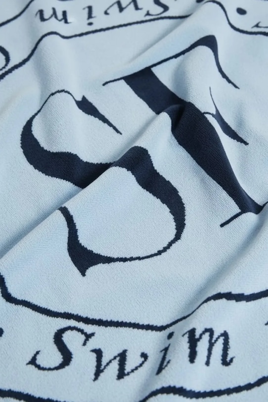 Accessori Seafolly asciugamano da spiaggia in cotone Heritage 72212.TL blu