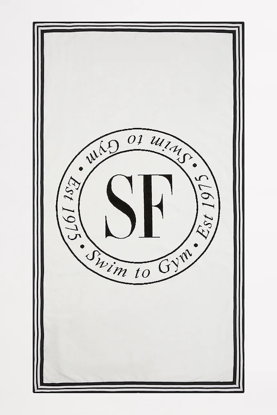 Seafolly plážový ručník bavlněný Heritage béžová 72142.TL