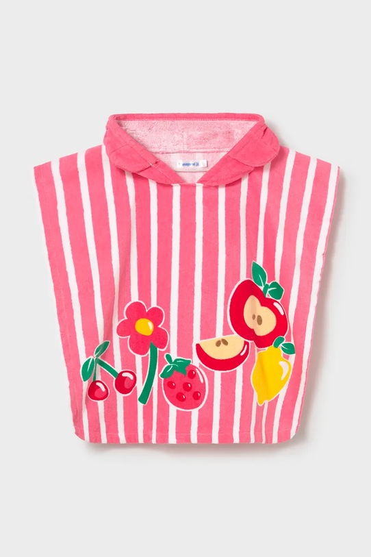 Mayoral ręcznik z kapturem dziecięcy różowy 10165.4P.Baby.PPY2