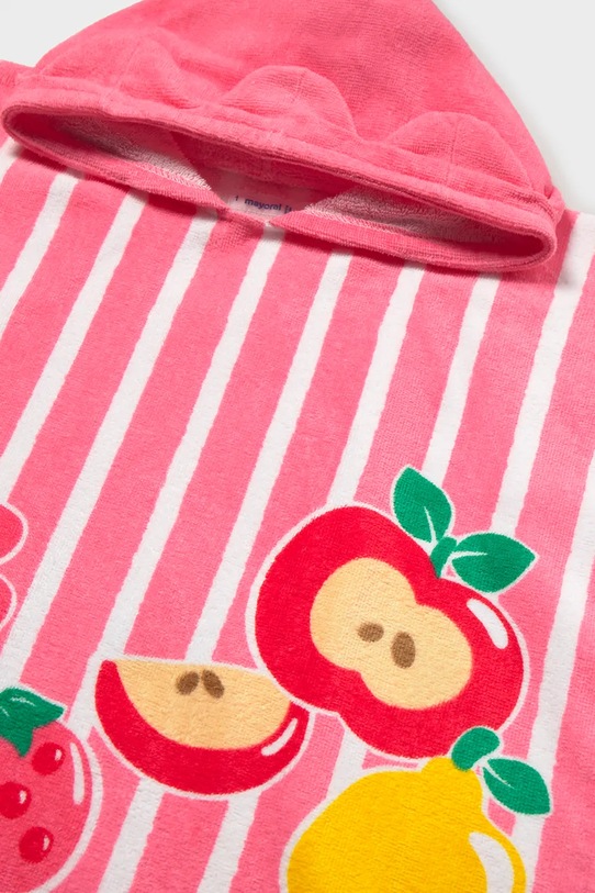 Dziewczynka Mayoral ręcznik z kapturem dziecięcy 10165.4P.Baby.PPY2 różowy