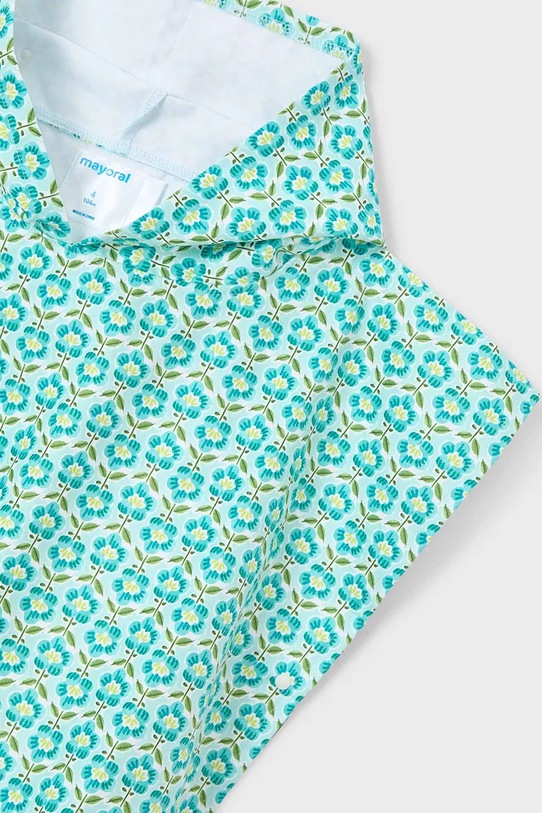 Dziewczynka Mayoral narzutka plażowa dziecięca 10224.6M.Mini.PPY2 niebieski