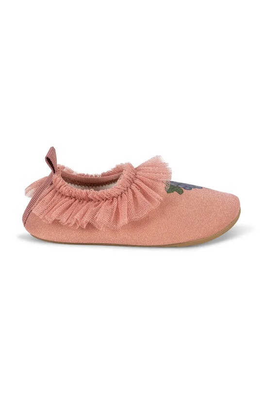 Konges Sløjd buty do wody dziecięce AMANDINE FRILL SWIM SHOES KS104632.PPY2 różowy SS26