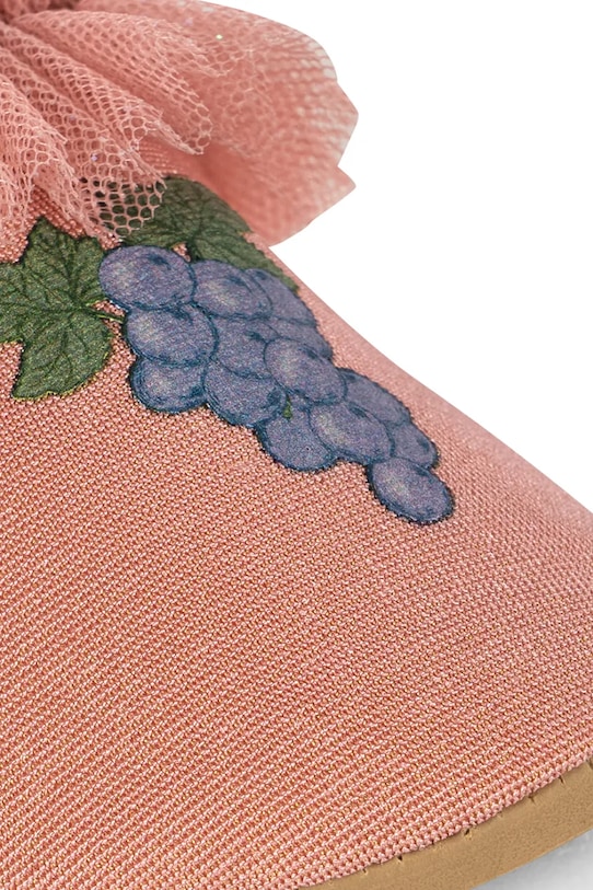 Dziewczynka Konges Sløjd buty do wody dziecięce AMANDINE FRILL SWIM SHOES KS104632.PPY2 różowy