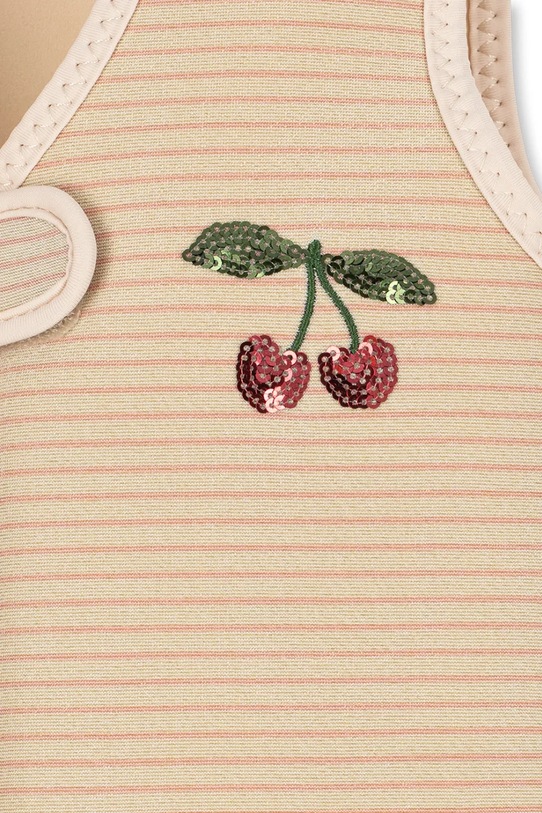 Dziewczynka Konges Sløjd kamizelka do pływania dziecięca CHERRY SWIM VEST KS104726.PPY2 beżowy