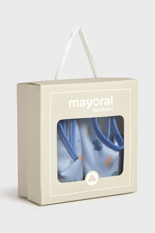 Mayoral Newborn pantofi pentru bebeluși albastru 9095.2Q.Newborn.PPY2